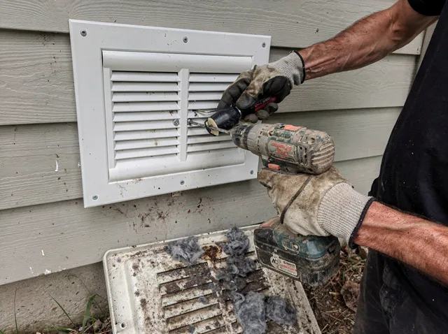 Dryer Vent Cover Replacement in The Villages