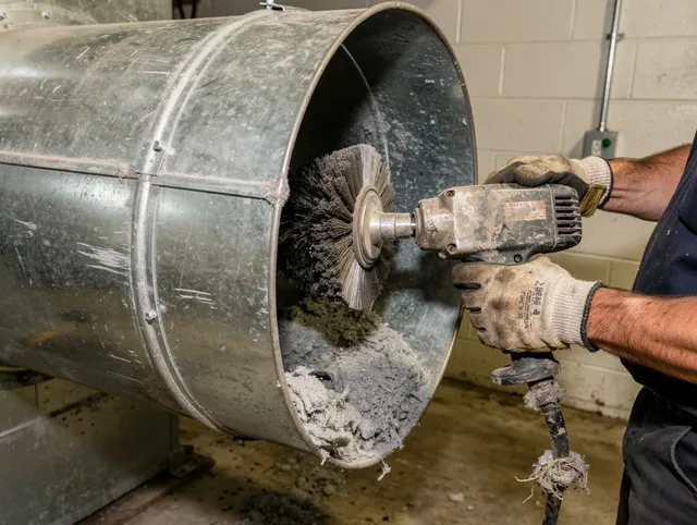 Industrial-grade dryer vent cleaning by The Villages Dryer Vent Cleaning in The Villages